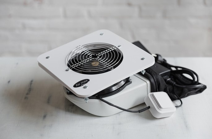 тихая вытяжка для маникюра